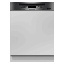 Miele G6620 SCi Semi-Integrated Dishwasher, Clean Steel